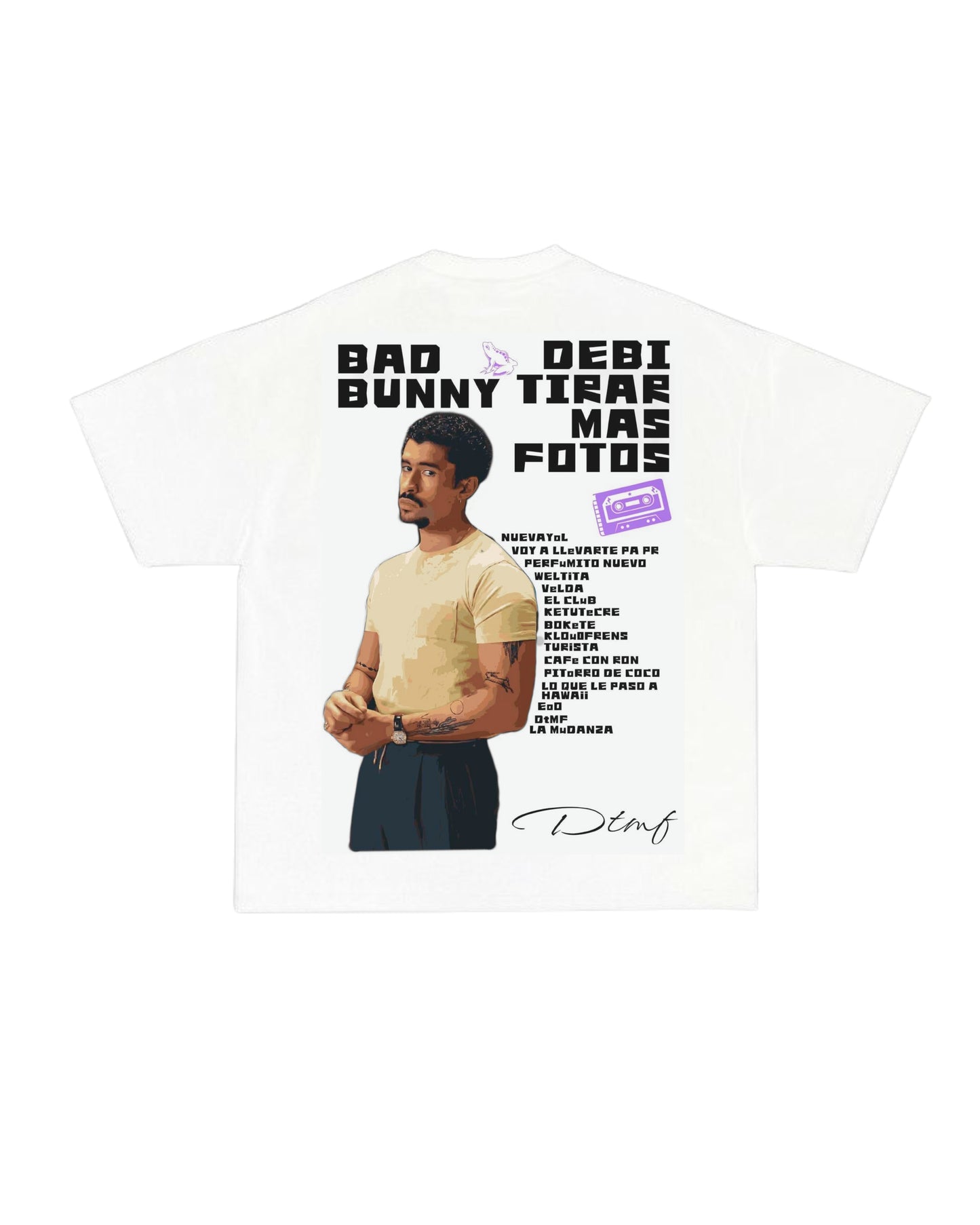 Camiseta Bad Bunny- DTMF