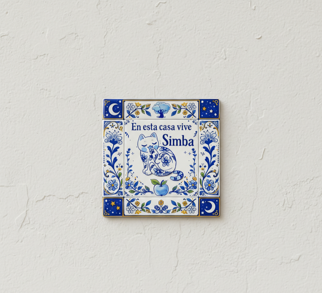 Azulejo Mascota Personalizado