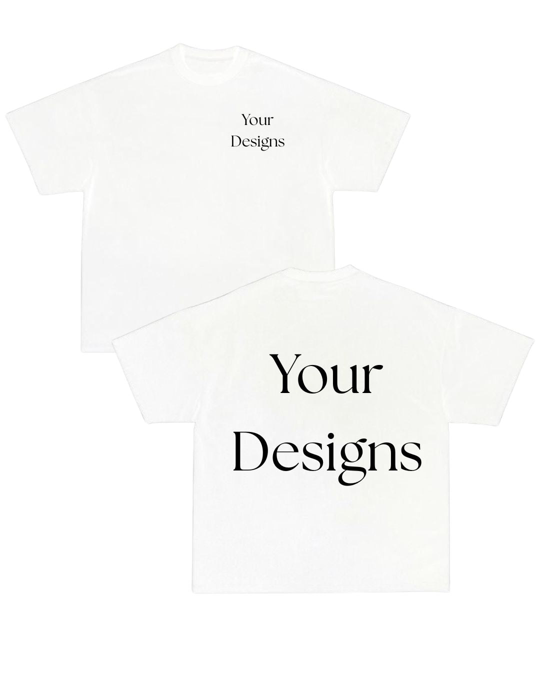 Camiseta Personalizada- Doble impresión
