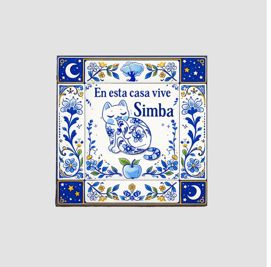 Azulejo Mascota Personalizado