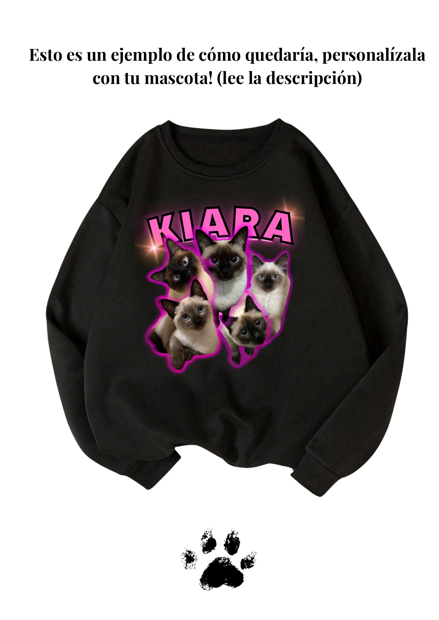 Sudadera Mascota-Collage