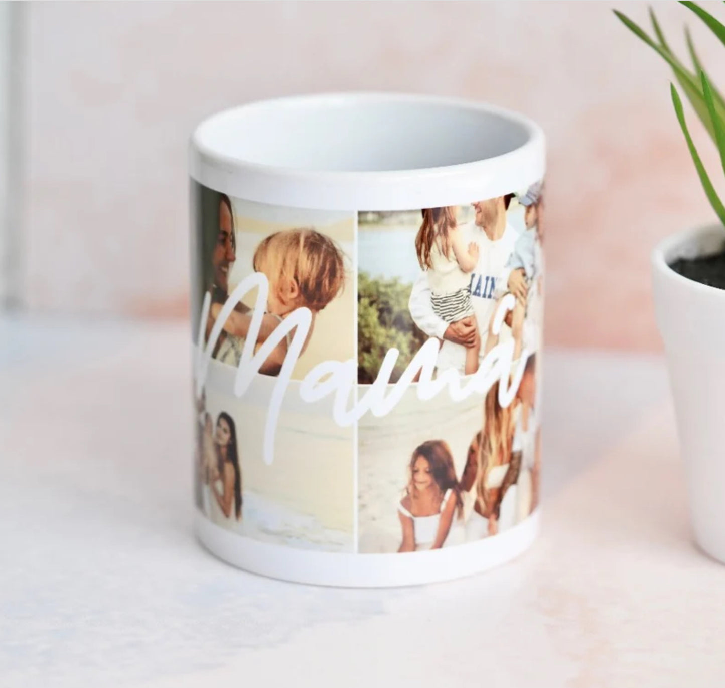 TAZA MAMÁ 4 FOTOS COLLAGE