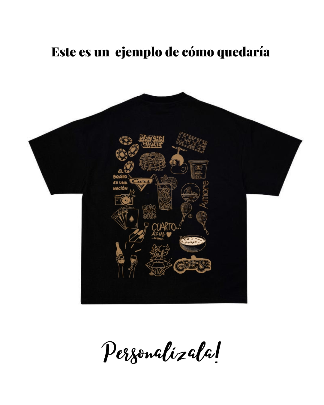 Camiseta Personalizada-Collage