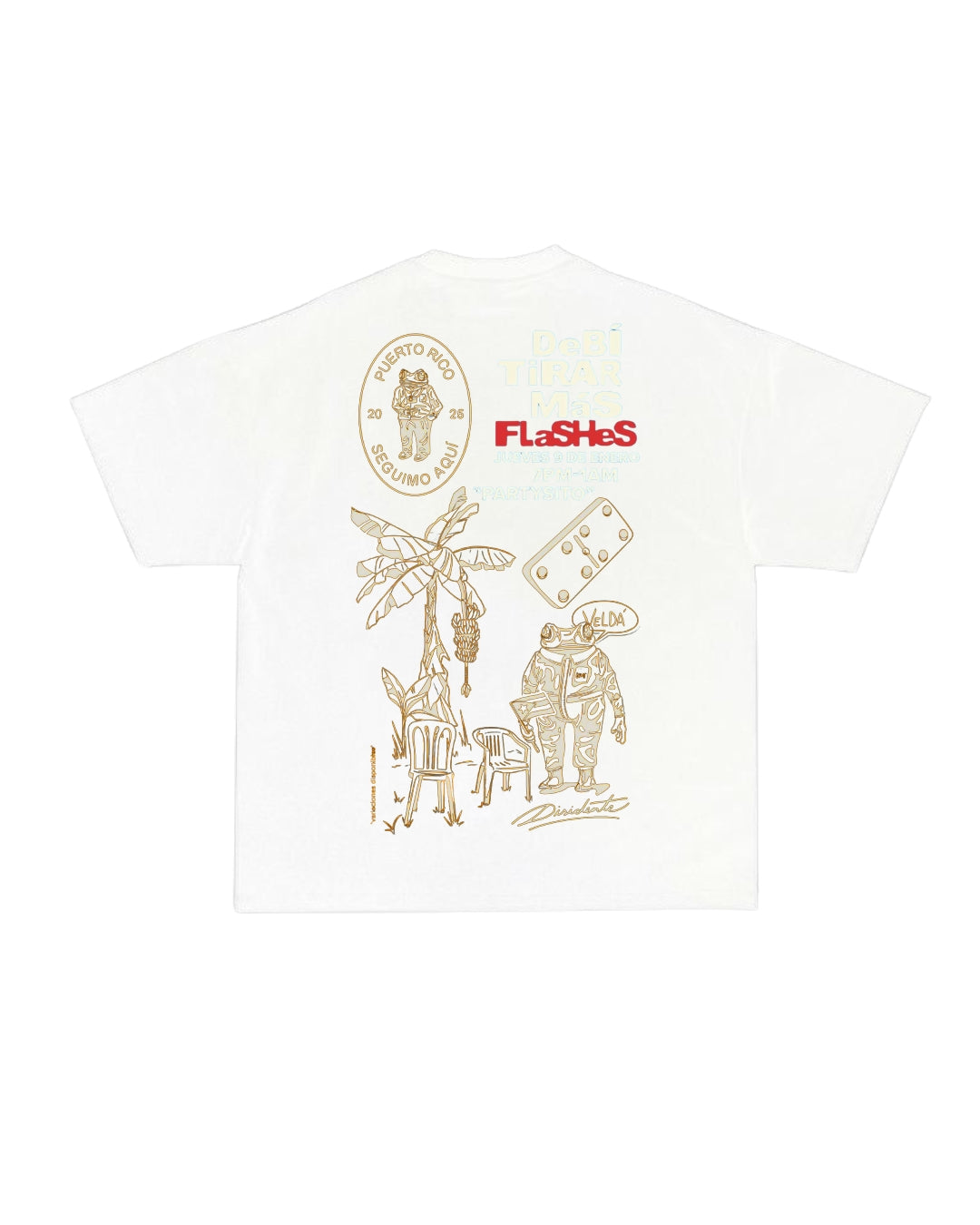 Camiseta Debí Tirar Más Fotos-Bad Bunny