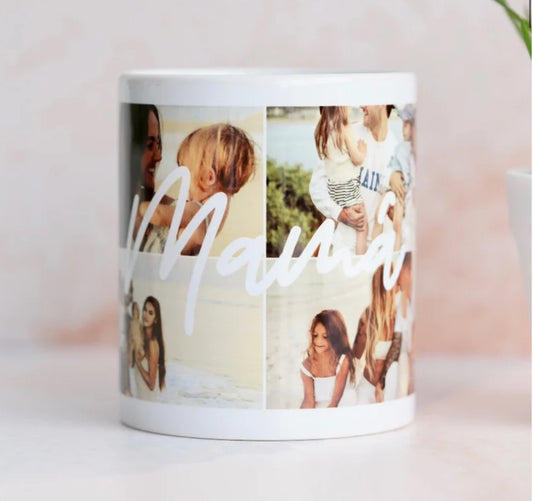 TAZA MAMÁ 4 FOTOS COLLAGE