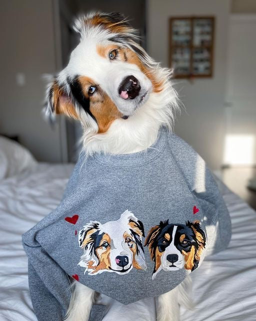 Sudadera Mascota Corazón-Personalizada
