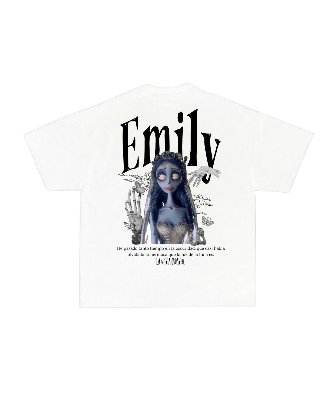 Camiseta Emily- La novia Cadáver