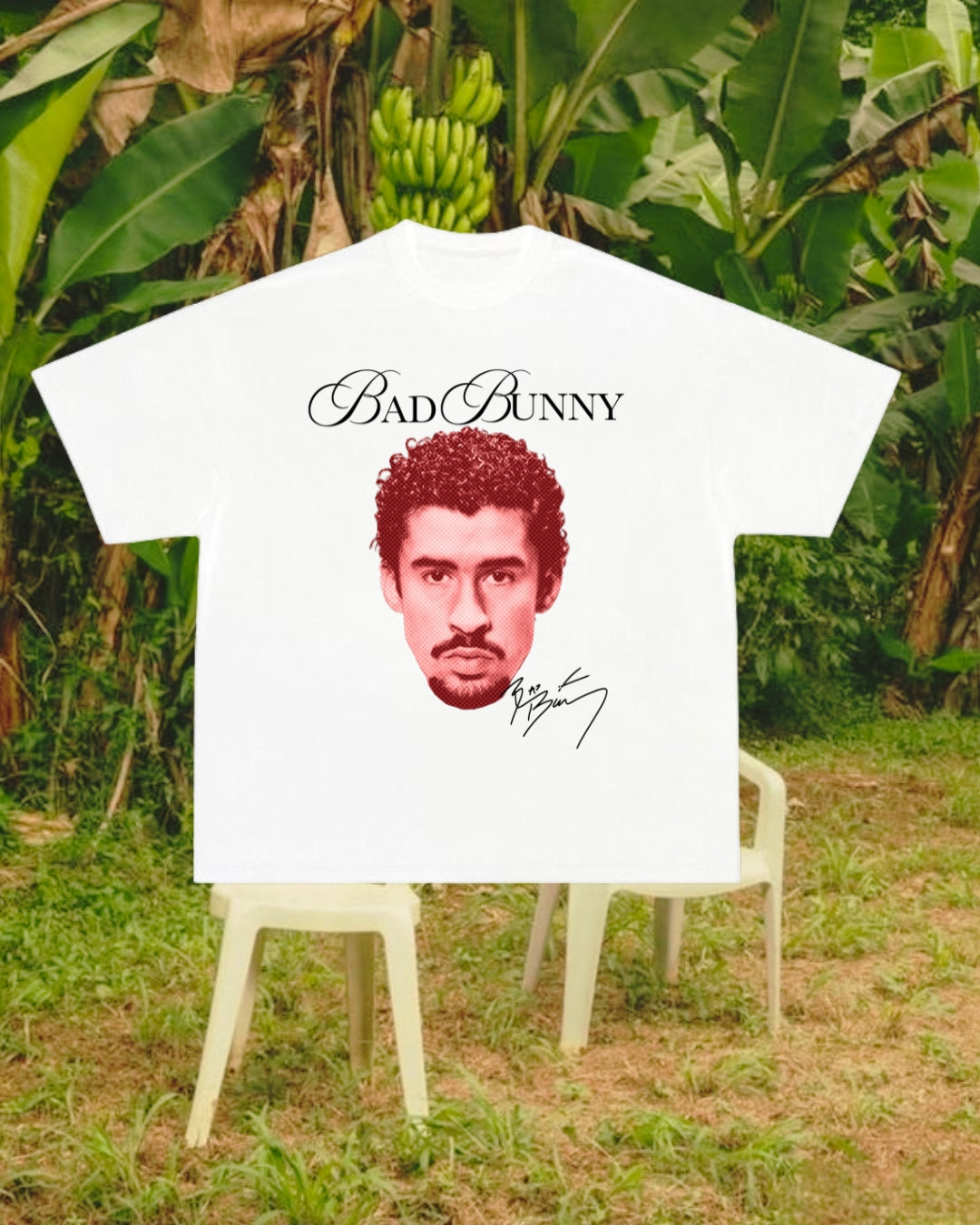 Camiseta Bad Bunny- Face