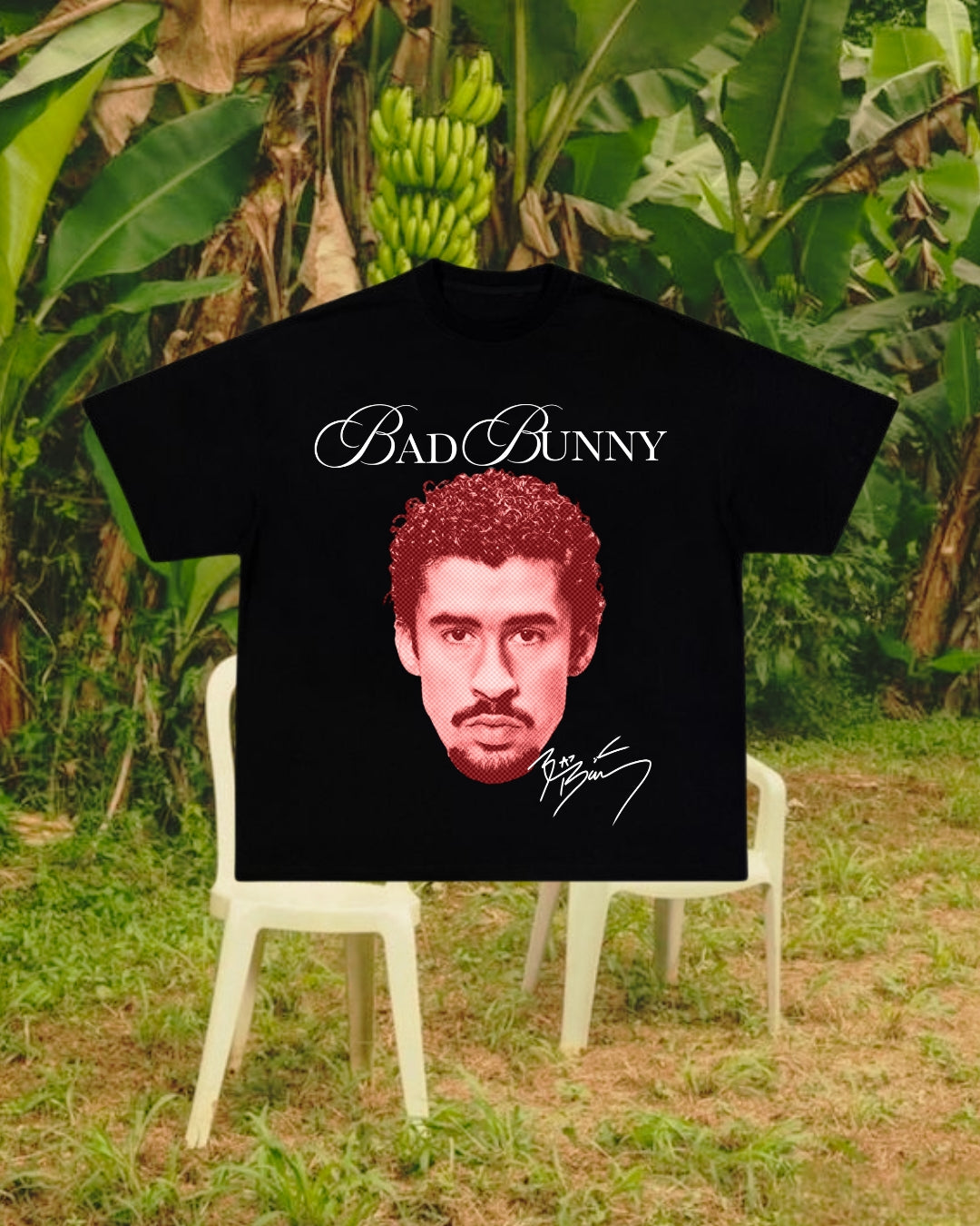 Camiseta Bad Bunny- Face
